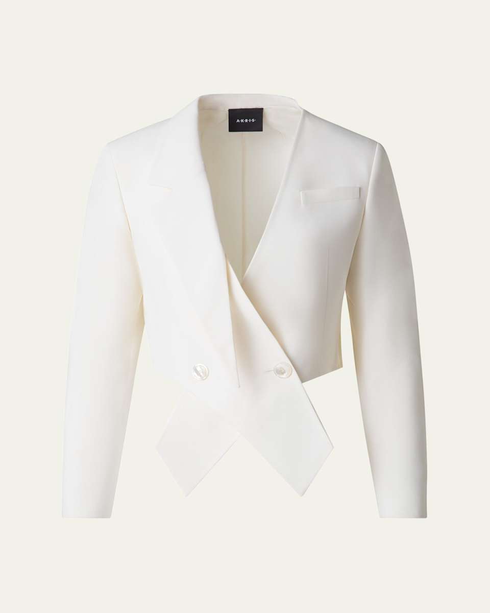 Amie Short Wool Double-Face Jacket